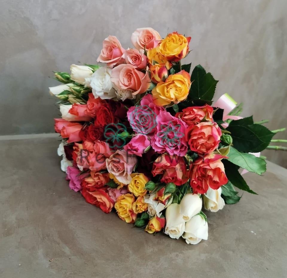 Букет цветов из: Розы в Базарный Карабулак