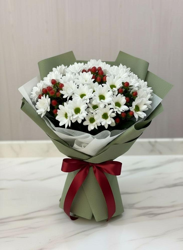 Букет цветов из: Хризантемы в Базарный Карабулак