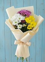 Букет цветов из:  Хризантемы в Базарный Карабулак