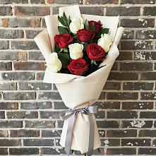Букет цветов из:  Розы #REPLACE_PRED# Базарный Карабулак