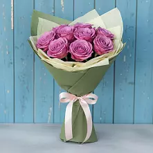 Букет Розы Фёрст Леди в Базарный Карабулак