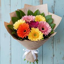 Букет цветов из:  Герберы в Базарный Карабулак