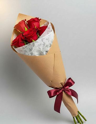 Букет цветов из: Розы в Базарный Карабулак