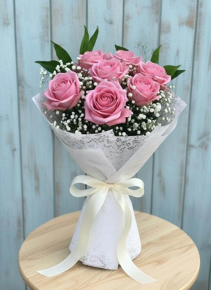 Букет цветов из: Розы в Базарный Карабулак