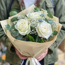 Букет цветов из:  Розы в Базарный Карабулак