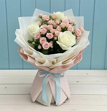 Букет цветов из:  Розы #REPLACE_PRED# Базарный Карабулак