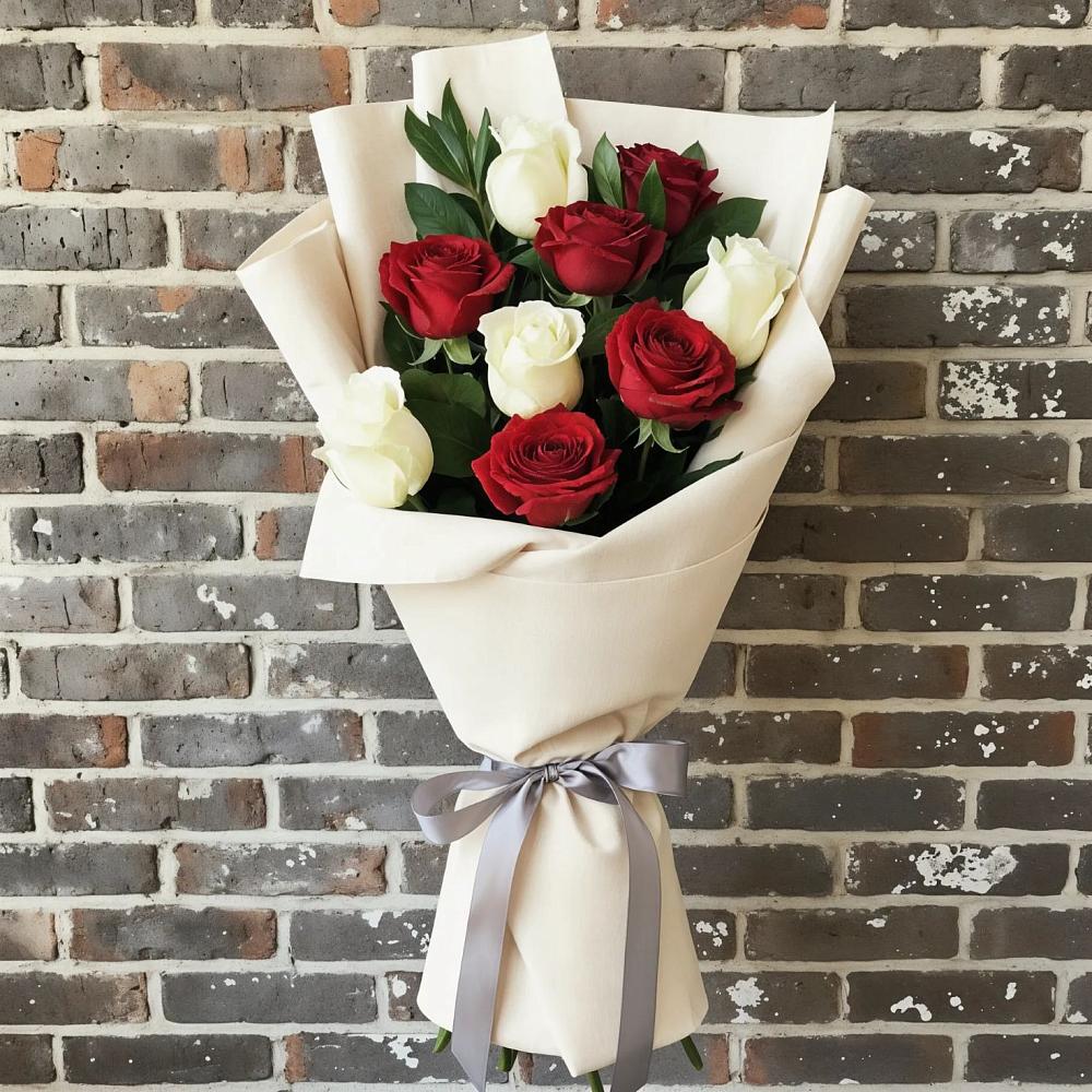 Букет цветов из: Розы в Базарный Карабулак