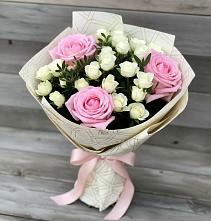 Букет цветов из:  Розы в Базарный Карабулак