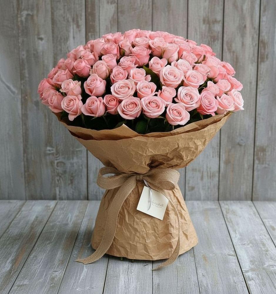 Букет 151 Роза Роуз в Базарный Карабулак