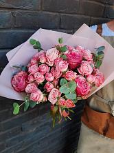 Букет цветов из:  Розы в Базарный Карабулак