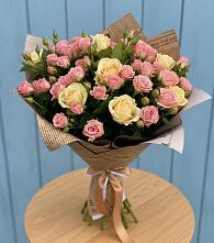 Букет цветов из:  Розы в Базарный Карабулак