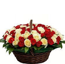 Премиум букет из: Розы в Базарный Карабулак