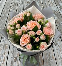 Букет цветов из:  Розы #REPLACE_PRED# Базарный Карабулак