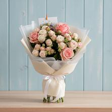 Букет цветов из:  Розы в Базарный Карабулак